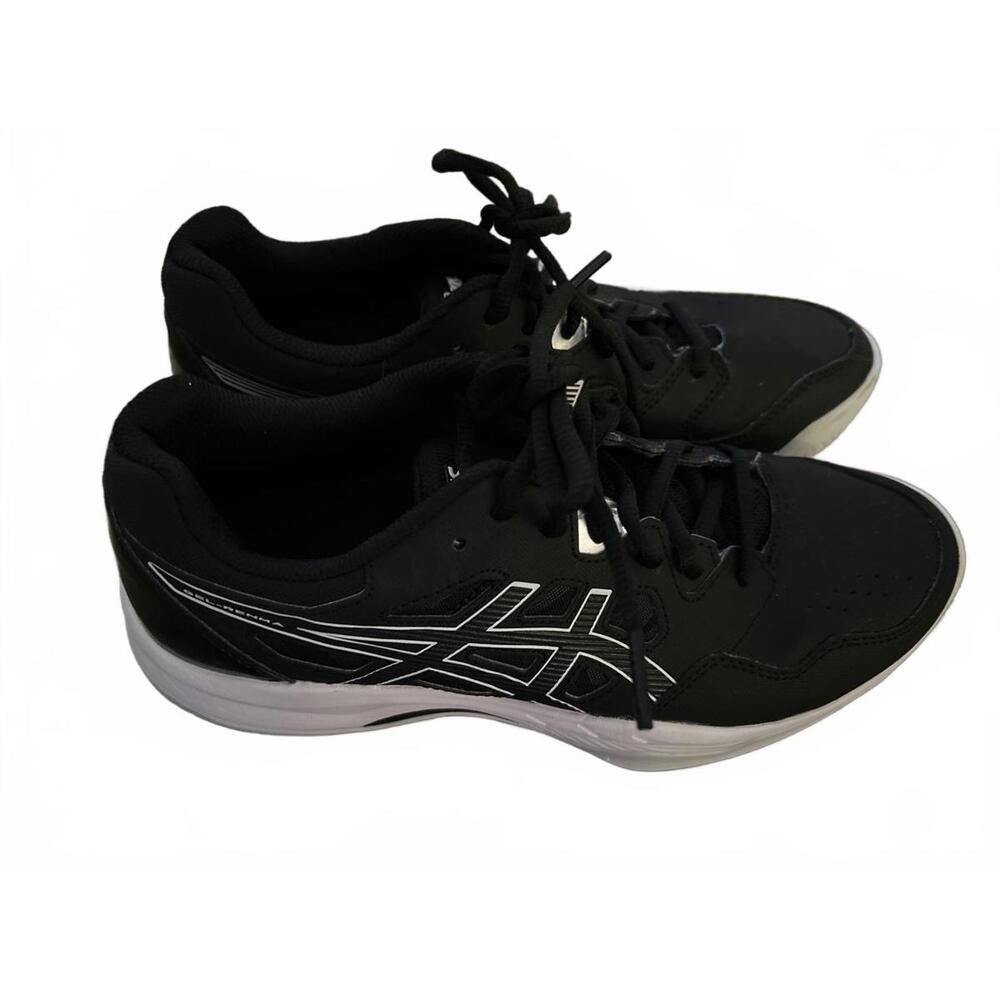 ASICS Gel-Renma Pickleball Shoes Sneakers Black White Womens 8.5